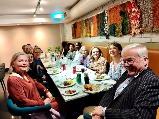 Rheum team with Prof Ingemar Petersson